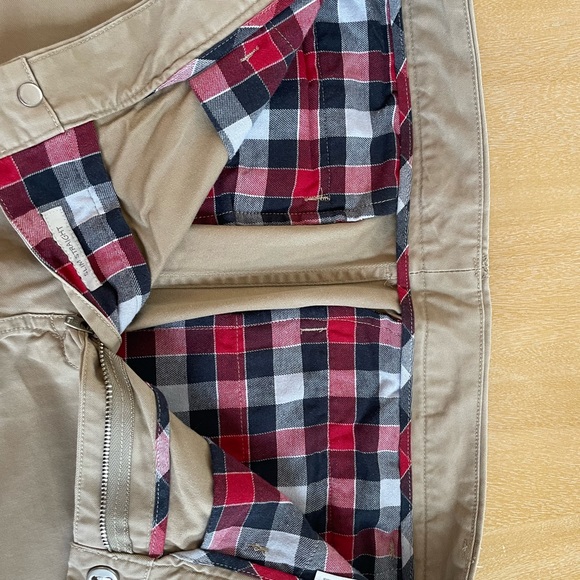 Bonobos Slim Straight Washed Chinos 32/32 in Khaki - Picture 4 of 5